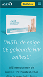 Mobile Screenshot of hiv-zelftest.nl